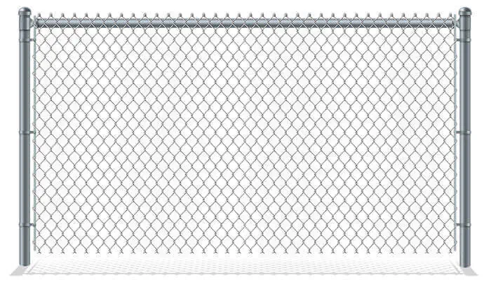 Galvanized Chain Link Fence