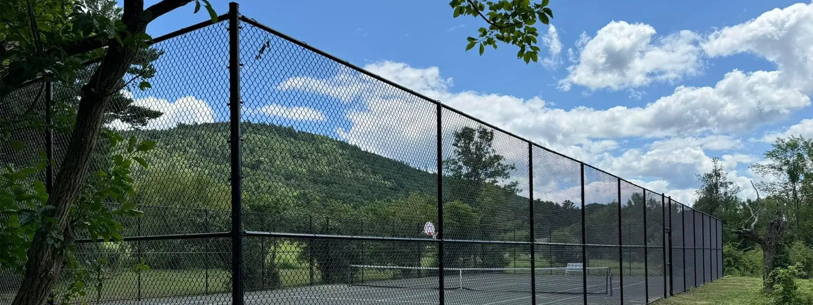 Commercial fence installed in Central NY