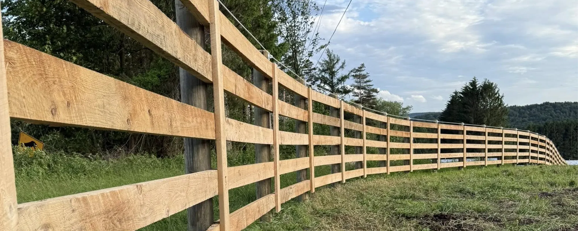 Agricultural fence installed in Central NY
