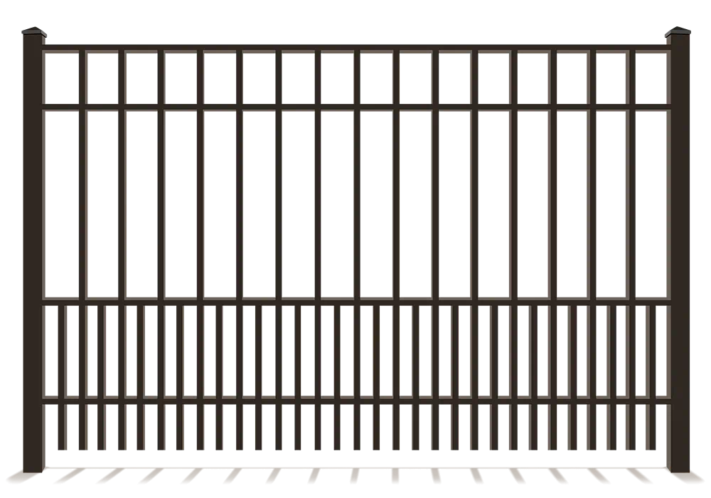 Metal Pet Fence With Puppy Pickets