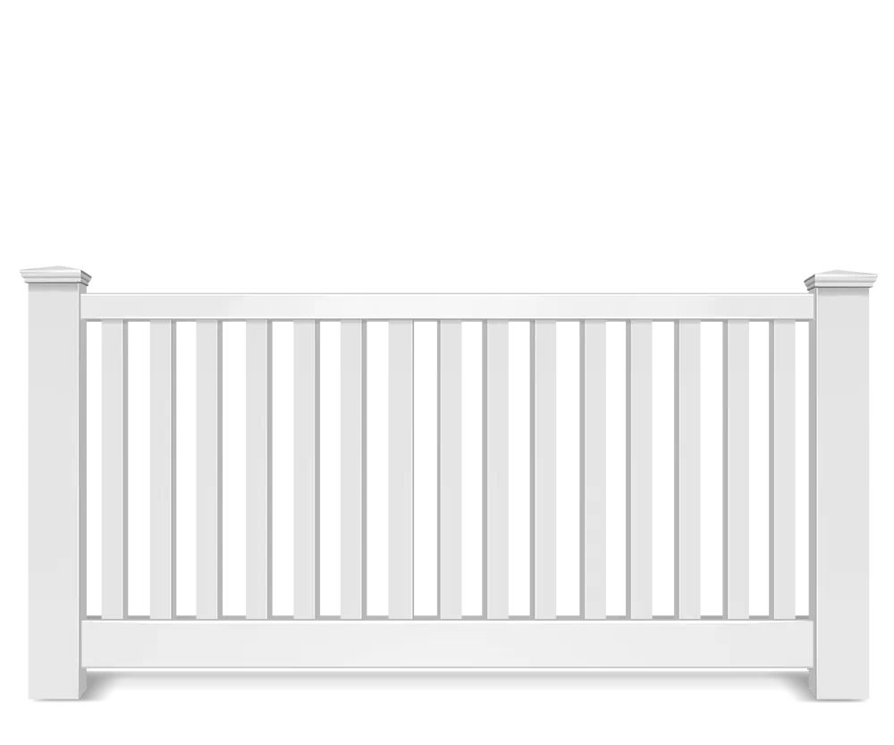 Vinyl picket fence contractor